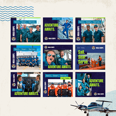 NOAA Corps Employer Brand Ads