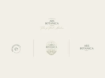Ars Botanica - Logo Design branding corporate identity design design template ecommerce florist floristic graphic design illustration logo logo template online shop typography vector