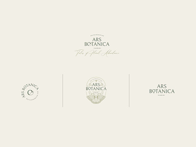 Ars Botanica - Logo Design branding corporate identity design design template ecommerce florist floristic graphic design illustration logo logo template online shop typography vector