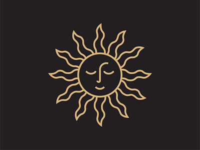 Mystic Sun branding celestial color design icon icons illustration logo mystic sun ui vector zodiac