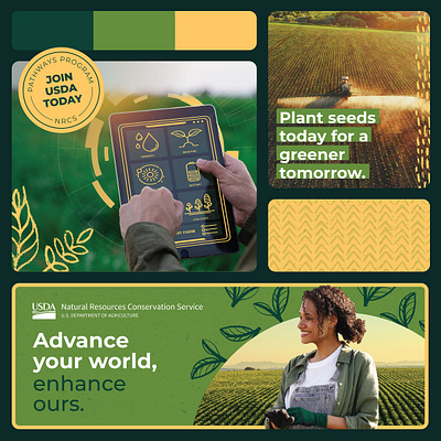 USDA Employer Brand branding