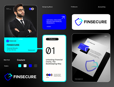 Finsecure accounting security logo design abstract logo accounting accounting logo brand branding business logo corporate logo custom logo financial financial logo guard logo logo design logo maker logo type minimal logo modern logo secure security technology