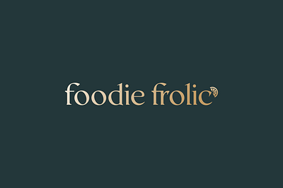 Foodie Frolic Brand Design branding design graphic design logo logo design