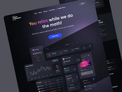 Zerologic Inc. Landing page 2021 awwwards clean dark dark clean dark theme dashboard dashboard landing ecommerce instagram ios landing page oww owwstudio point of sales pricing page testimonials ui ux