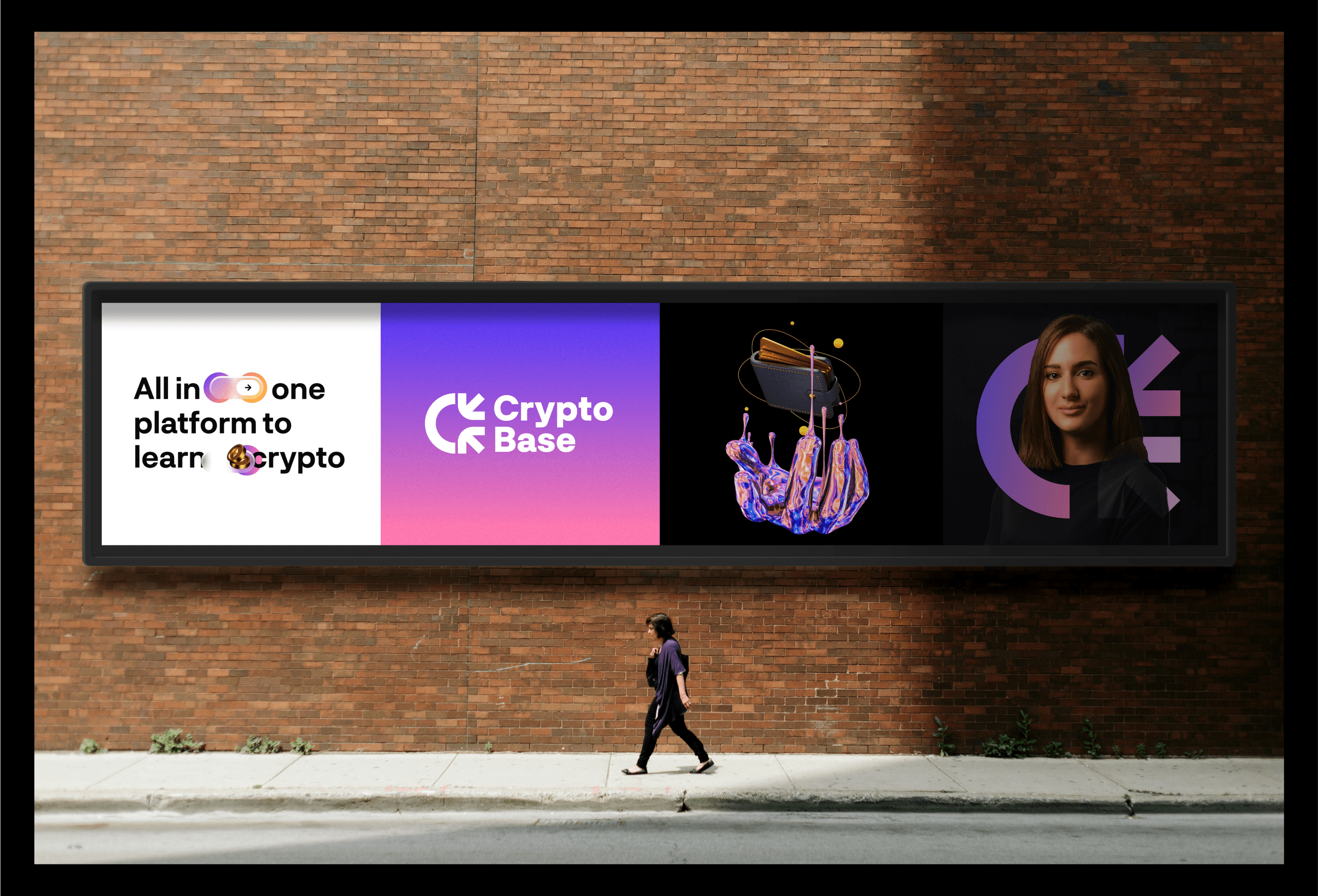 Crypto Base | Brand Identity, Logo Design by Niyesh Shaji 🏅 on Dribbble