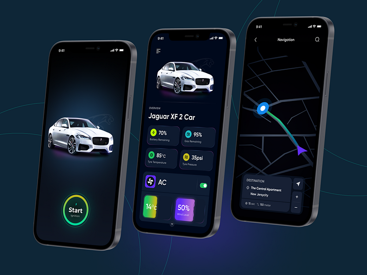 Car Monitoring App by Washim Chowdhury for Filllo Design Agency on Dribbble