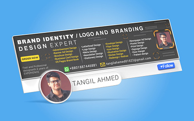 LinkedIn cover as a Brand Identity & Logo Design Expert! advertising banner branding business logo company logo cover cover image design cover picture design design favicon graphic design illustration linkedin cover design logo poster signage design ui vector web banner design