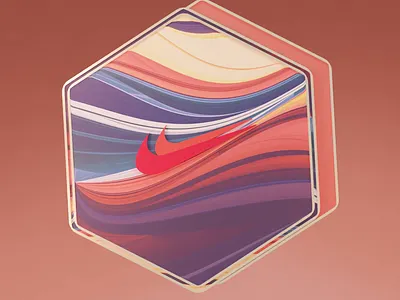 Nike Token 3d animation branding graphic design illustration logo motion graphics