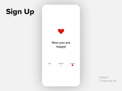 Sign Up / #DailyUI / #001 001 adobe aftereffects animation app challenge dailyui dailyui 001 dailyuichallenge design flat graphic design illustration loop motion graphics signup ui ux vector