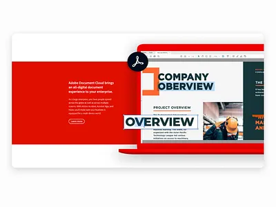 Adobe Acrobat Digital Assets branding design graphic design