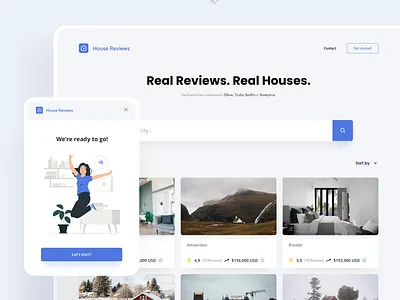 House Review - website branding design designer designs illustration landing logo software ui web website