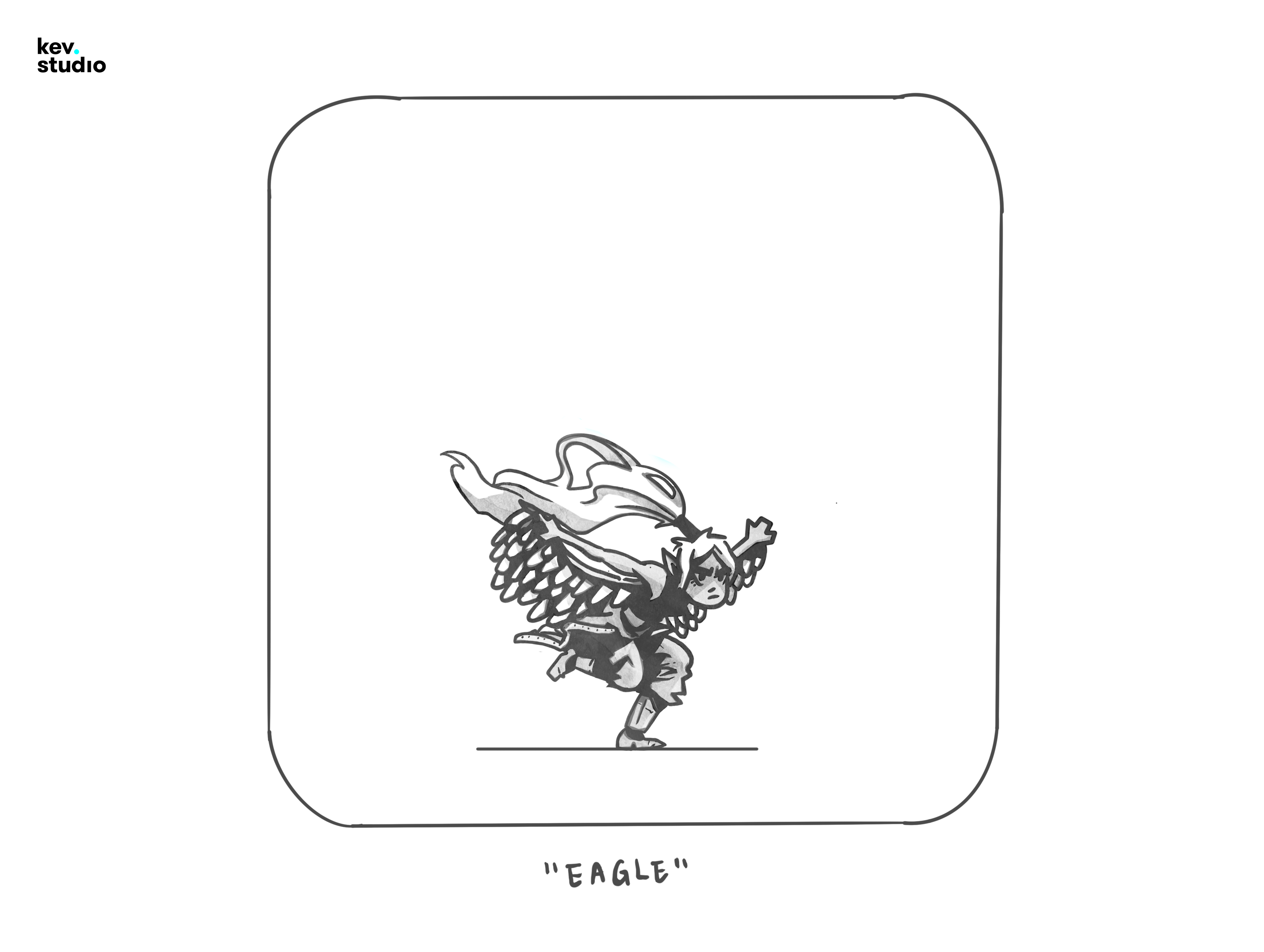 INKTOBER DAY 11! EAGLE animation art bellissimo branding design digitalart draw drawing frames illustration inktober inktober2022 logo newjersey pen pencil process procreate ui vector