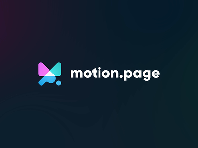 Motion Page – Logo Animation alexgoo animated logo brand identity logo animation logotype