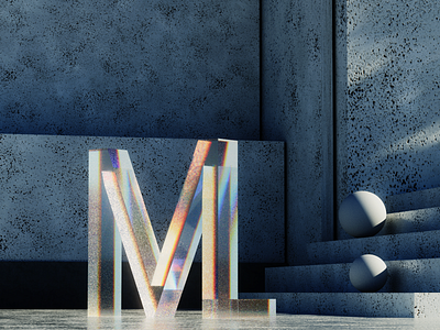 Mative Labs Genesis (Behind the scenes) 3d agency c4d crystal design design agency genesis glass logo design logo render mative labs physical redshift rendered token ui uidesign uiux webdesign white