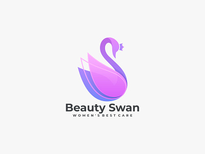 Beauty Swan app branding design graphic design icon illustration logo swan logo ui ux vector
