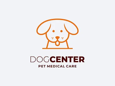 Dog Logo Design brand branding color design dog dog logo illustration logo pet care pet care logo prio hans typography vector