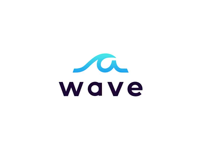 Wave logo concept brand branding design graphic graphic design illustration logo ui ux vector