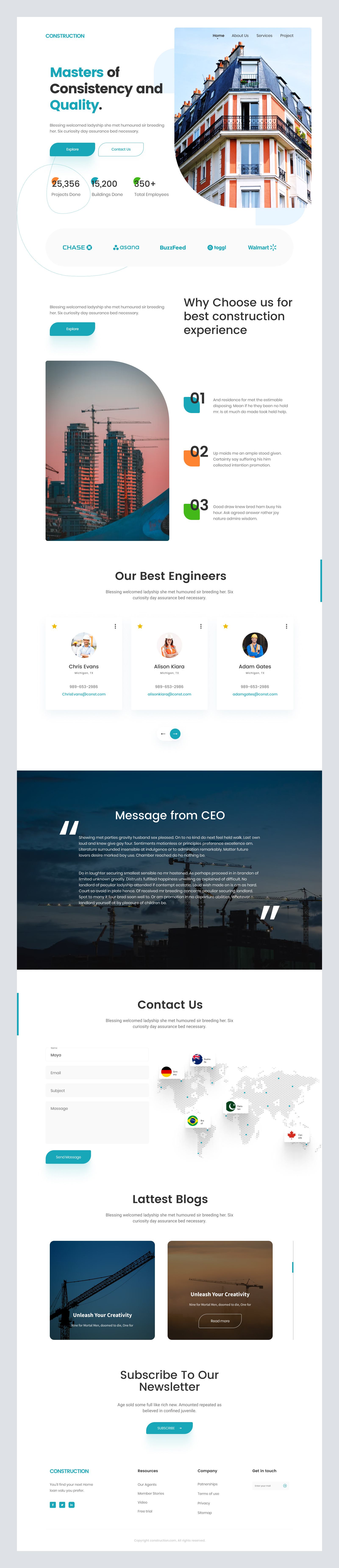 Landing Page Design by Mike Taylor for Landing Page Heaven on Dribbble