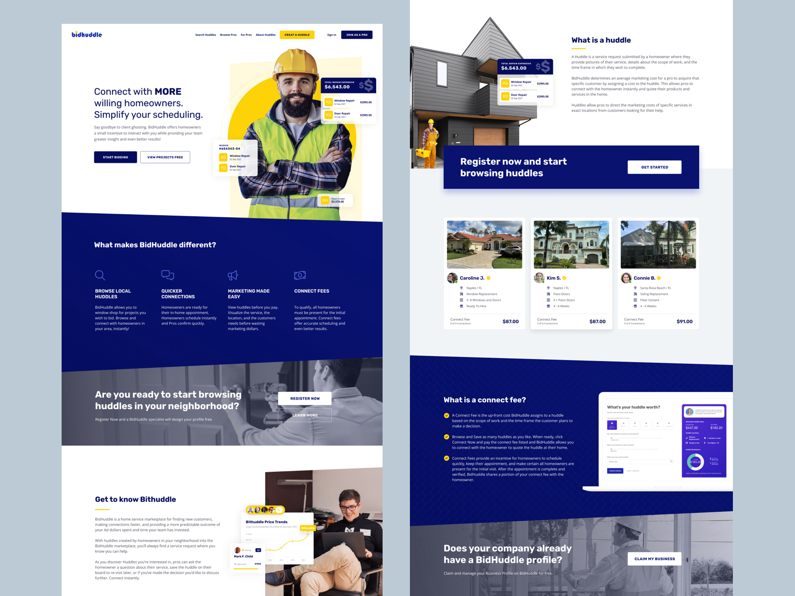 Example of Website Design & Development, Saas S Web