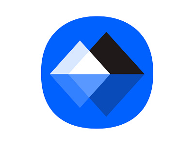Dropbox offsite logo branding dropbox lake logo mountain reflection