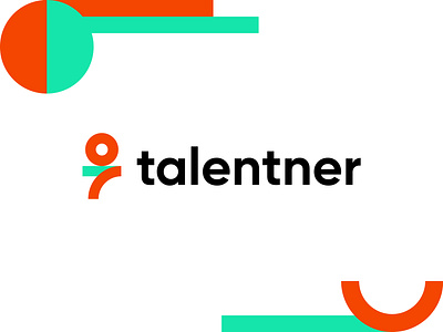 Talentner freelance graphic design website brand identity branding colorful design freelancing website icon identity illustration lettermark logo mark modern logo saas symbol t logo technology logo typography unused logo vector wordmark