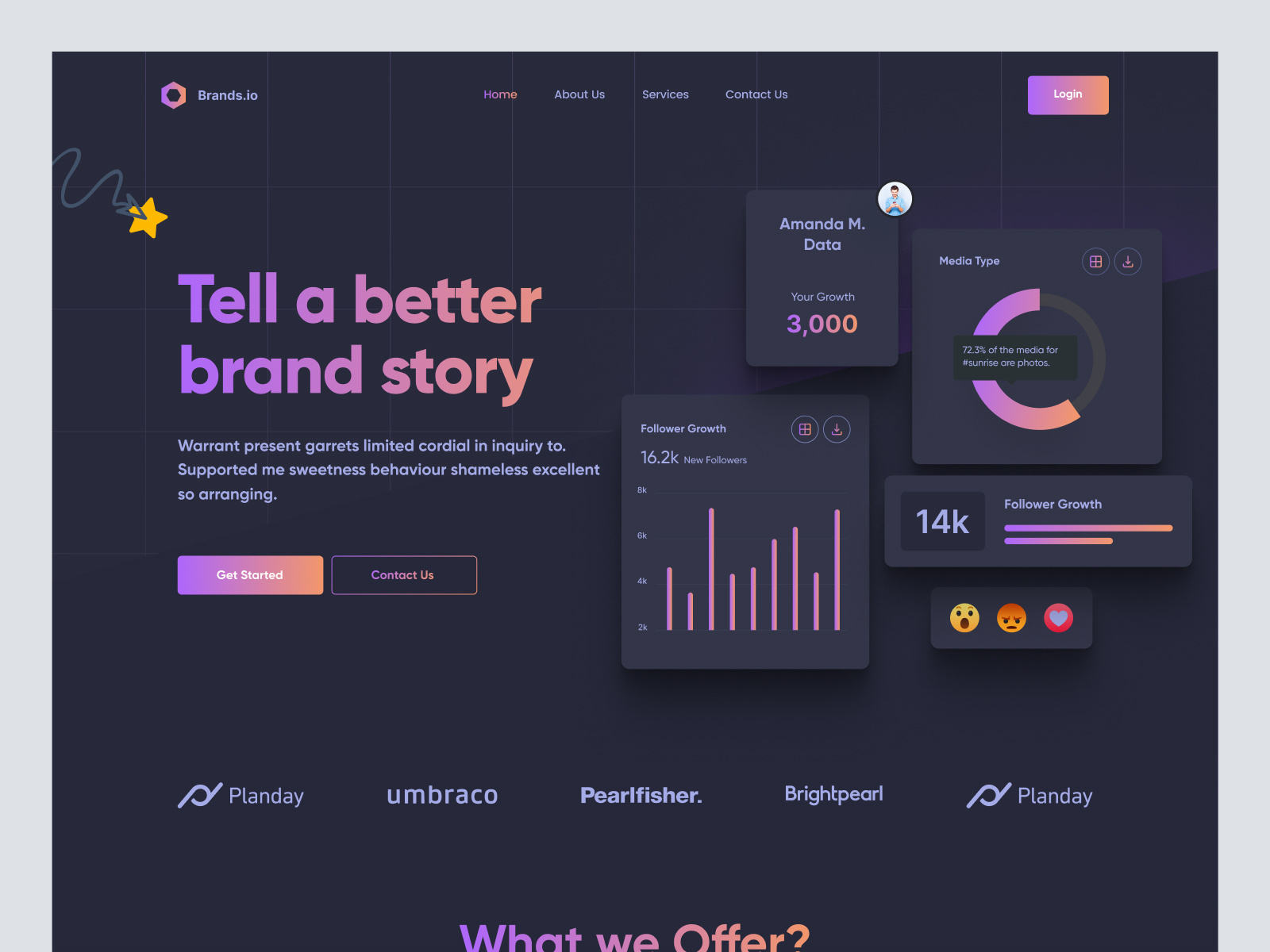 Example of Website Design & Development