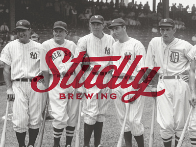 Studly Brewing branding branding and identity graphic design logo logo design typography