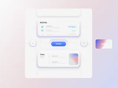 ✨ Soft UI – Task Management Interface glassmorphism neumorphism softui taskmanager ui uidesign ux design