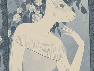 Cabinet art comic design editorial art graphic novel illustration nature