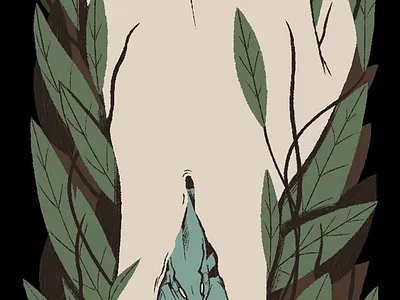 Petrichor art comic design editorial art graphic novel illustration nature