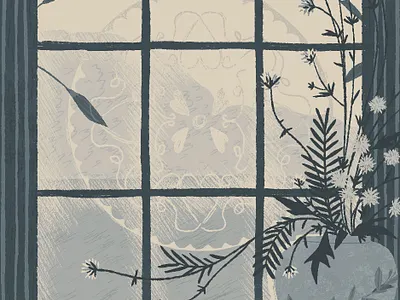 Cabinet art comic design editorial art graphic novel illustration nature