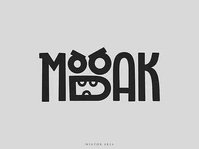 Moodak branding design game graphic design high style lettering logo logotype music typography