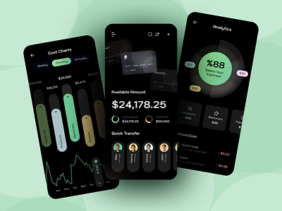 Neobanking App Design app design banking app digital banking exchange finance financial app fintech interface mobile app neobank neobanking neobanking mobile app product design transactions ui ux