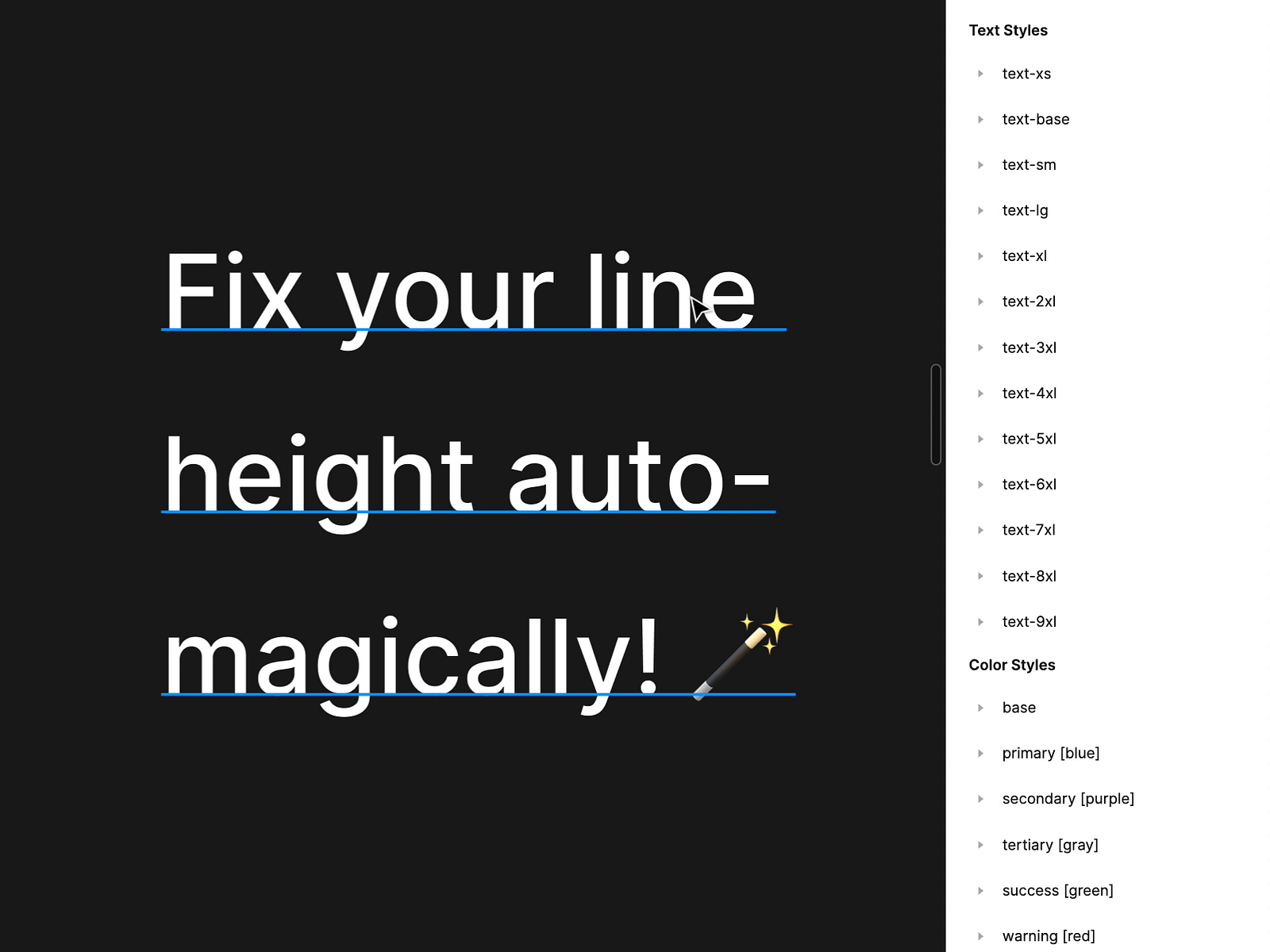 Fix your line height automagically in Figma 🪄 by Bunin Dmitriy on Dribbble