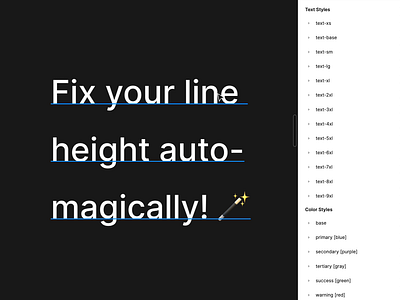 Fix your line height automagically in Figma 🪄 auto line height figma design design system figma figma tip fonts interface line height text figma typography ui ui kit ui tip ux ux tip