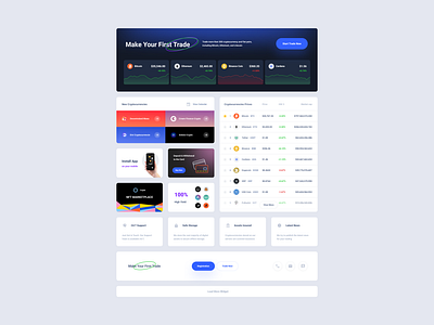 Crypto Cards Dashboard dashboard figma product sketch xd
