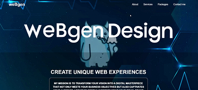 Website UI update graphic design landing landingpage ui website