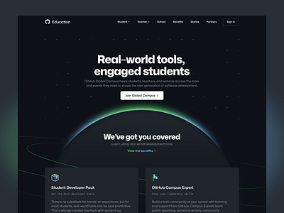 GitHub Global Campus codegram design ui ui design user interface