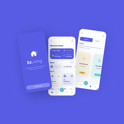 Ezliving App canvas figjam figma miro ux design ux research visual design