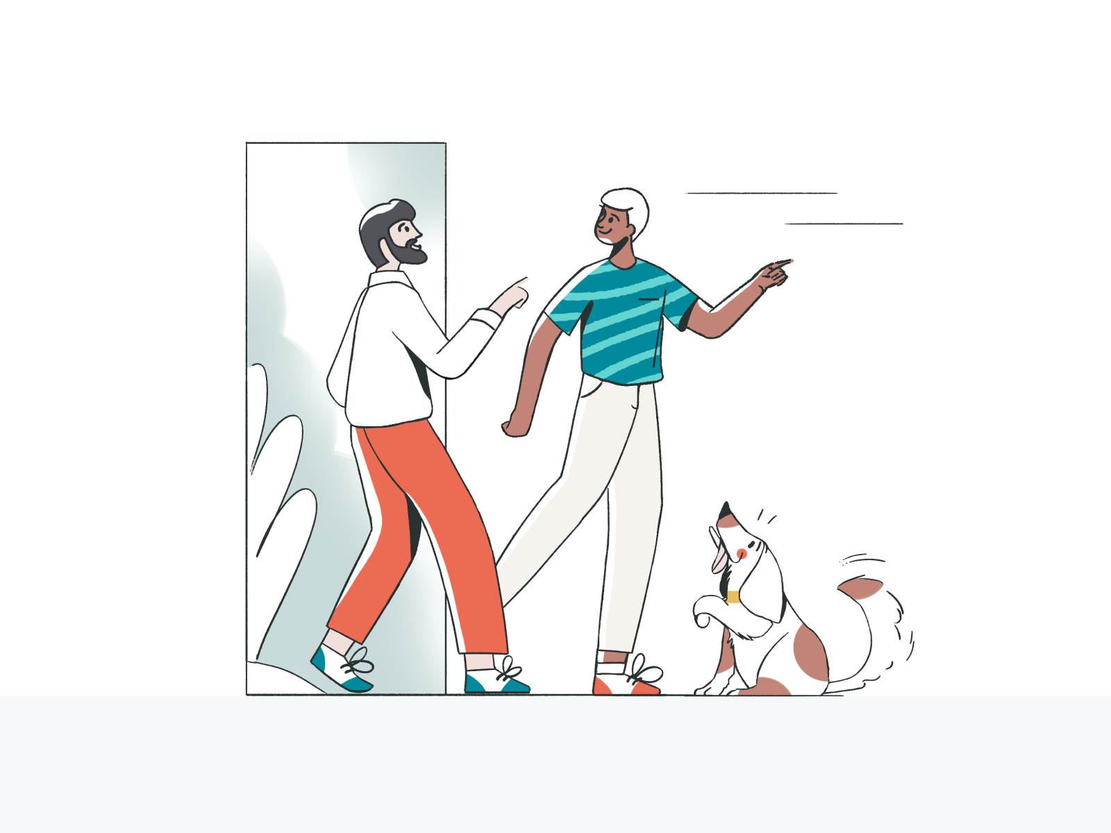 Example of Illustrations - Invite Clients & Email Sent