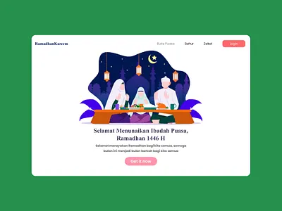 Ramadhan Kareem illustration ramadhankareem typography ui ui desgn