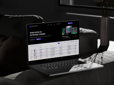 UI UX Dashboard Design for BRC20 Web3 Wallet admin panel admin ui best dashboard design brc20 crypto crypto app crypto trading cryptocurrency dashboard dashboard design defi digital wallet liquidity protocol trading ui ux web design web3 web3 dashboard website template