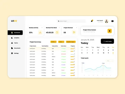 Modular Task Tracking Web Application 3d adobe photoshop adobe xd app design branding creative dashboard design figma file graphic design ui uiux design vector website design