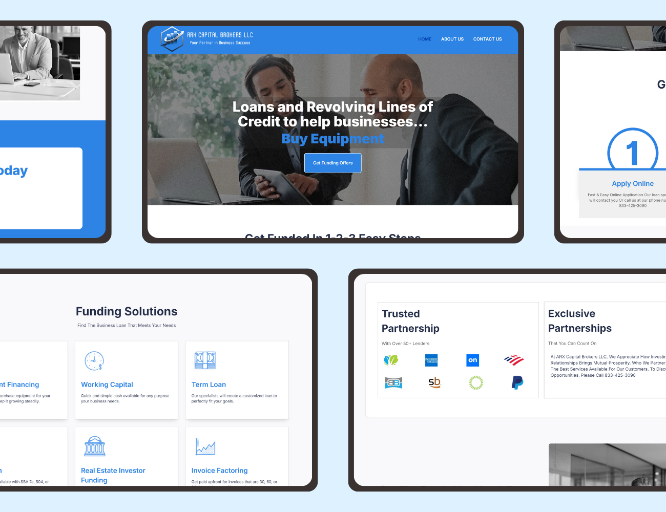 Example of Elementor Landing Page Design