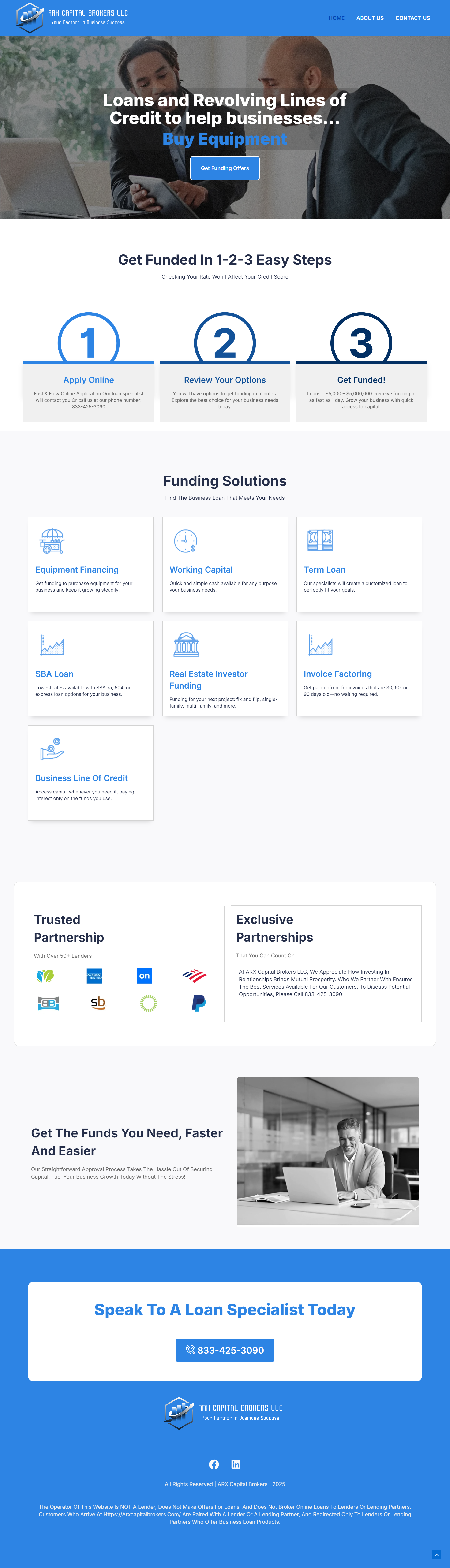 Example of Elementor Landing Page Design