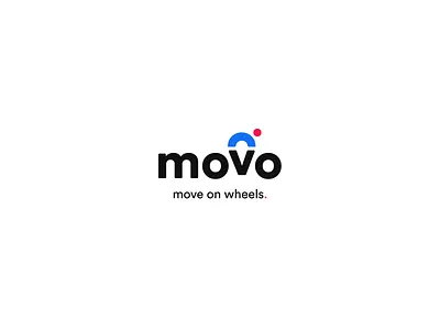 movo. Logo app branding cycling graphic design logo
