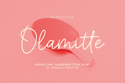 Olamitte - Monoline Handwritten Font creativemarket font handwriting handwriting font handwritten handwritten font lettering logo font logotype minimal font minimalist font monoline monoline font script signature signature script simple font stylish signature typeface typography