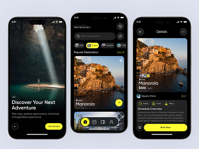 Travel App Design
