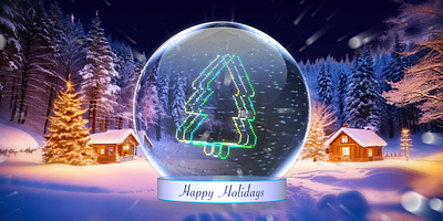 Snow - Festive Card animation graphic design motion graphics