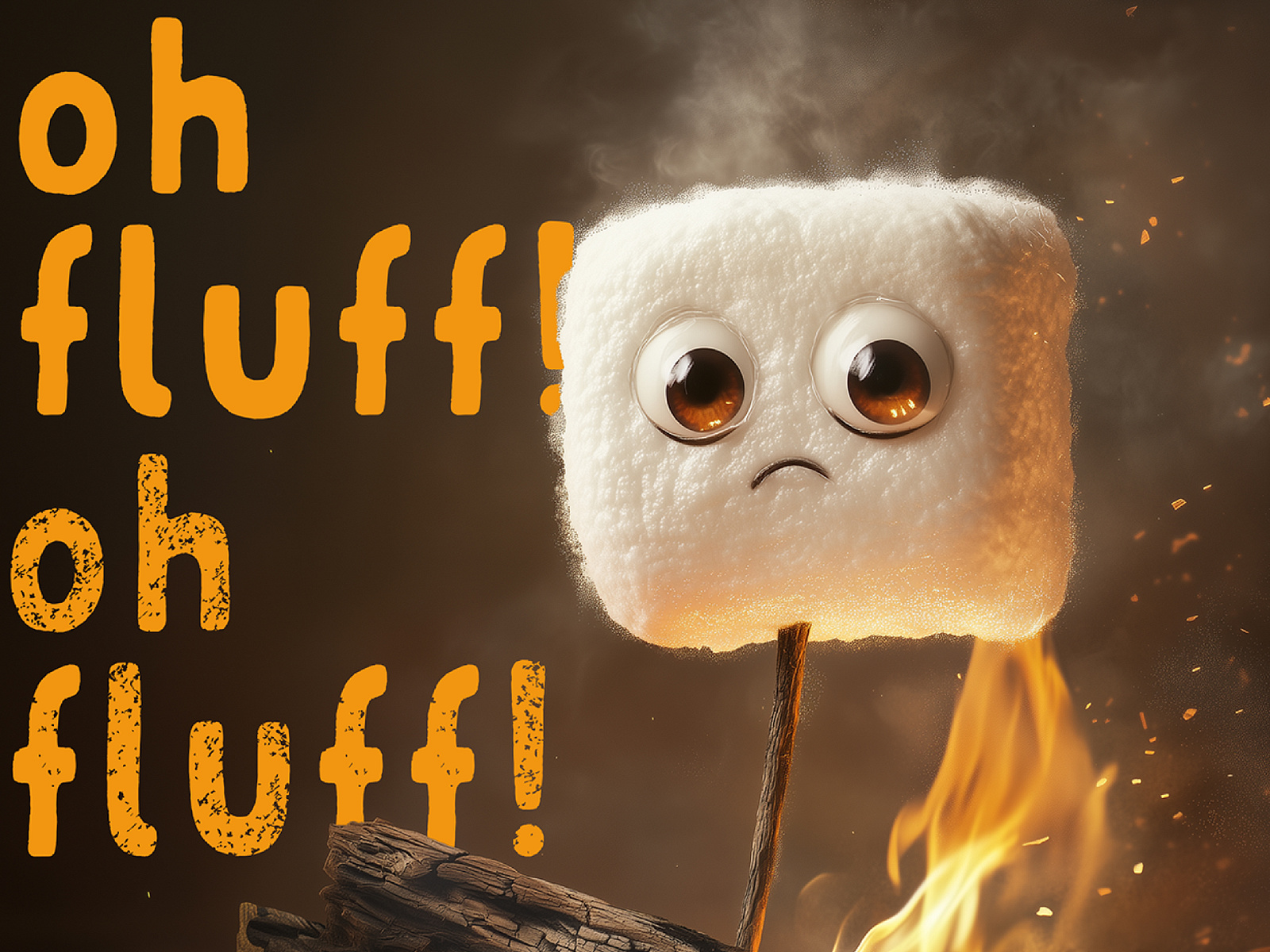 oh fluff! font by johnfoy on Dribbble